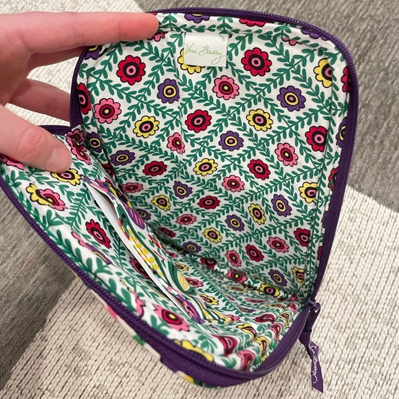 VERA BRADLEY Mini Tablet E-Reader Sleeve Case VIVA LA VERA padded Colorful print - Picture 5 of 12